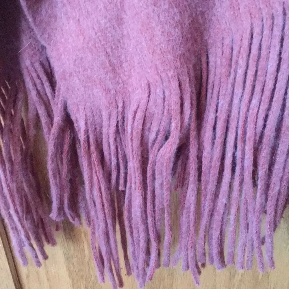 NEW Forever 21 Dusty Rose Shawl - Picture 2 of 4